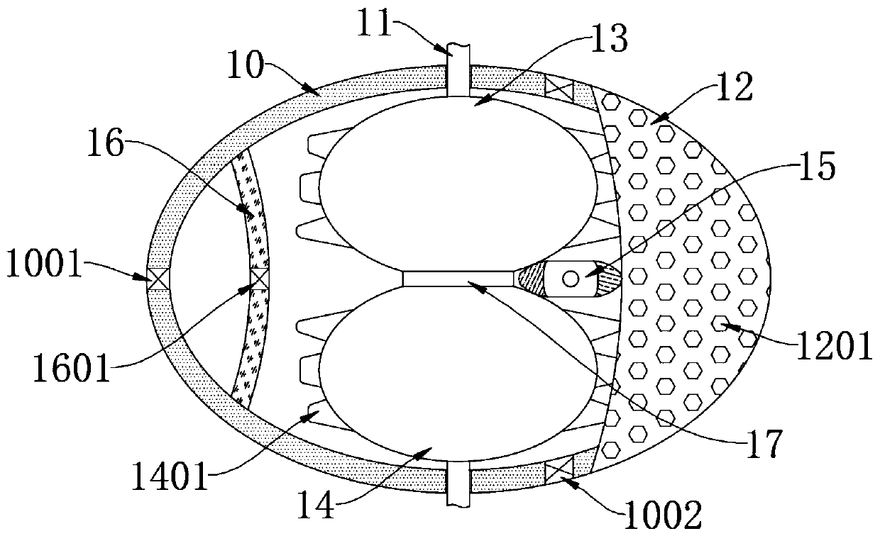 Wearable leg massager for beauty