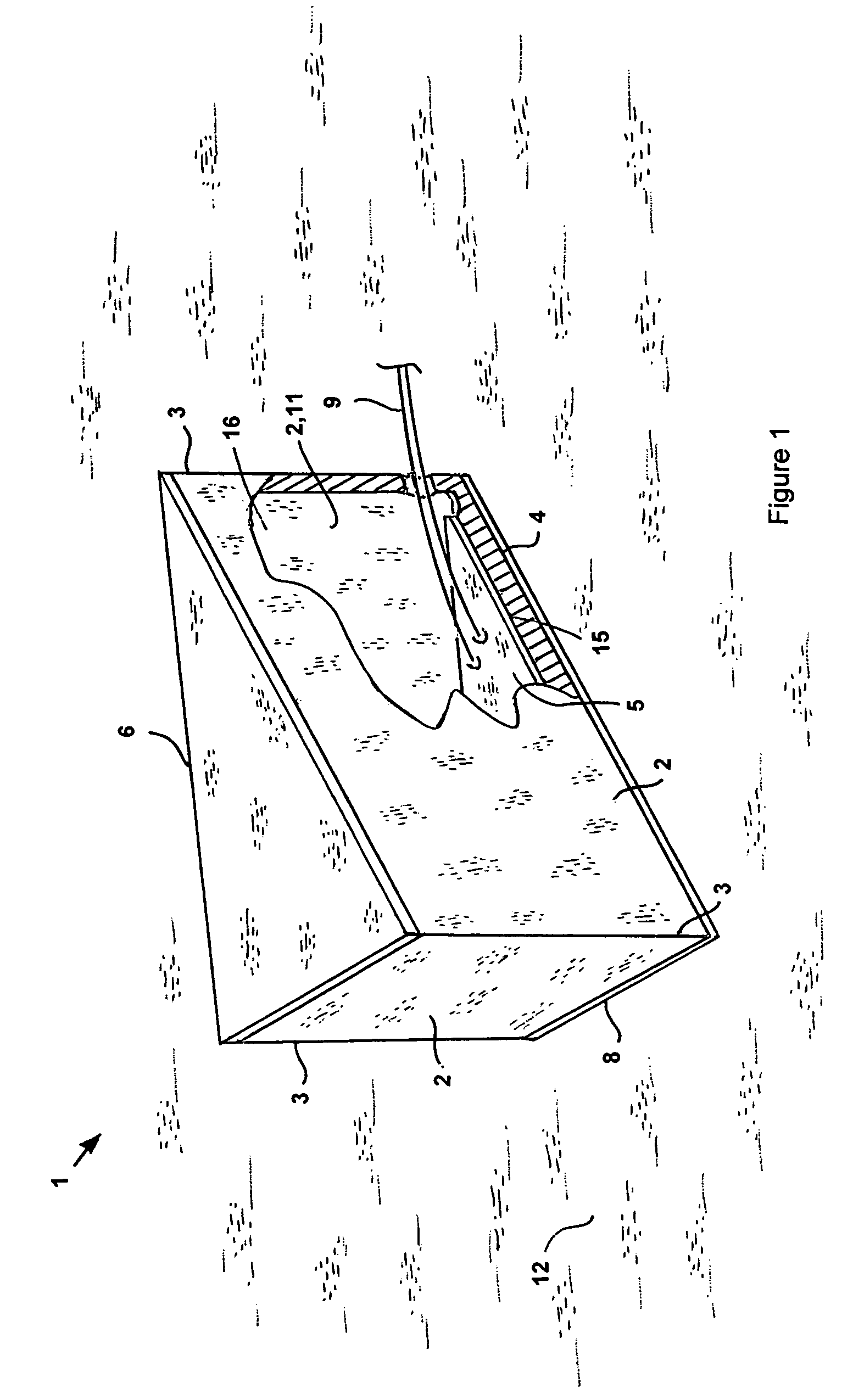 Triangular mode guitar pickup