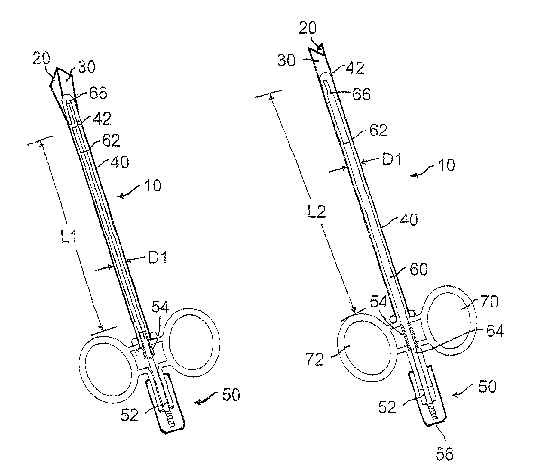 Multi-functional double bladed surgical tool