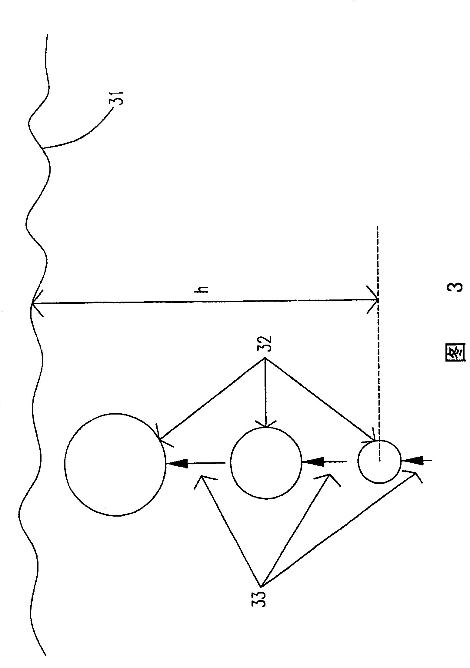 Hydropathic method and apparatus with hot bubble to reach massage effect