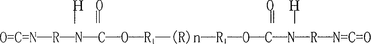 Polysiloxane-polyether copolymer modified aqueous polyurethane preparation method