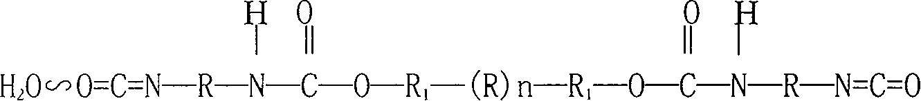 Polysiloxane-polyether copolymer modified aqueous polyurethane preparation method