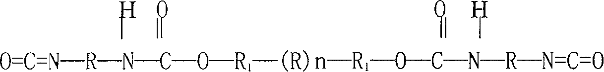 Polysiloxane-polyether copolymer modified aqueous polyurethane preparation method