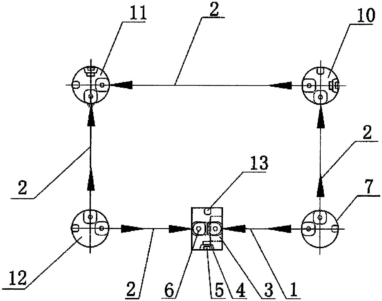 Electronic security fence