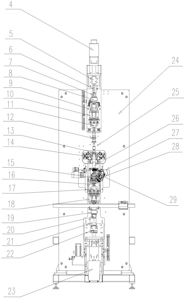 Electric power-assisted steering tubing noise detection bench