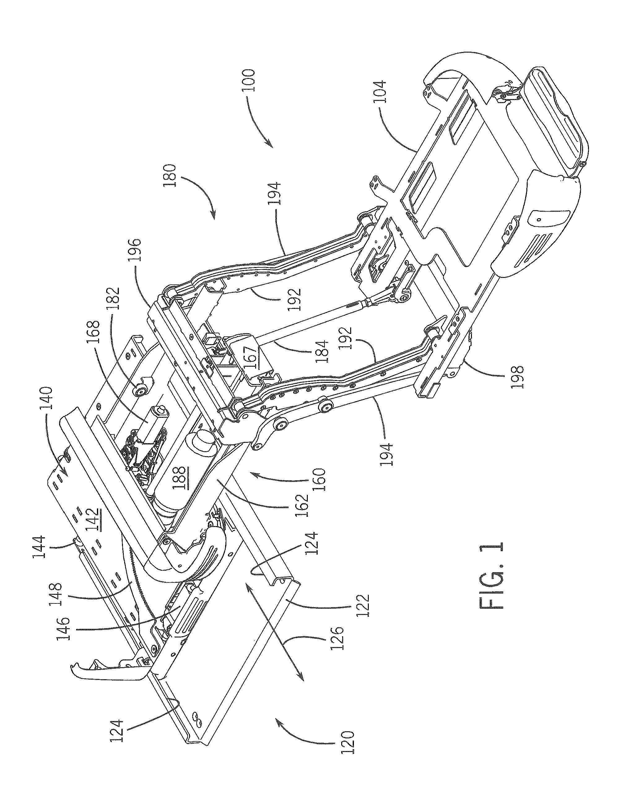 Articulated seating system