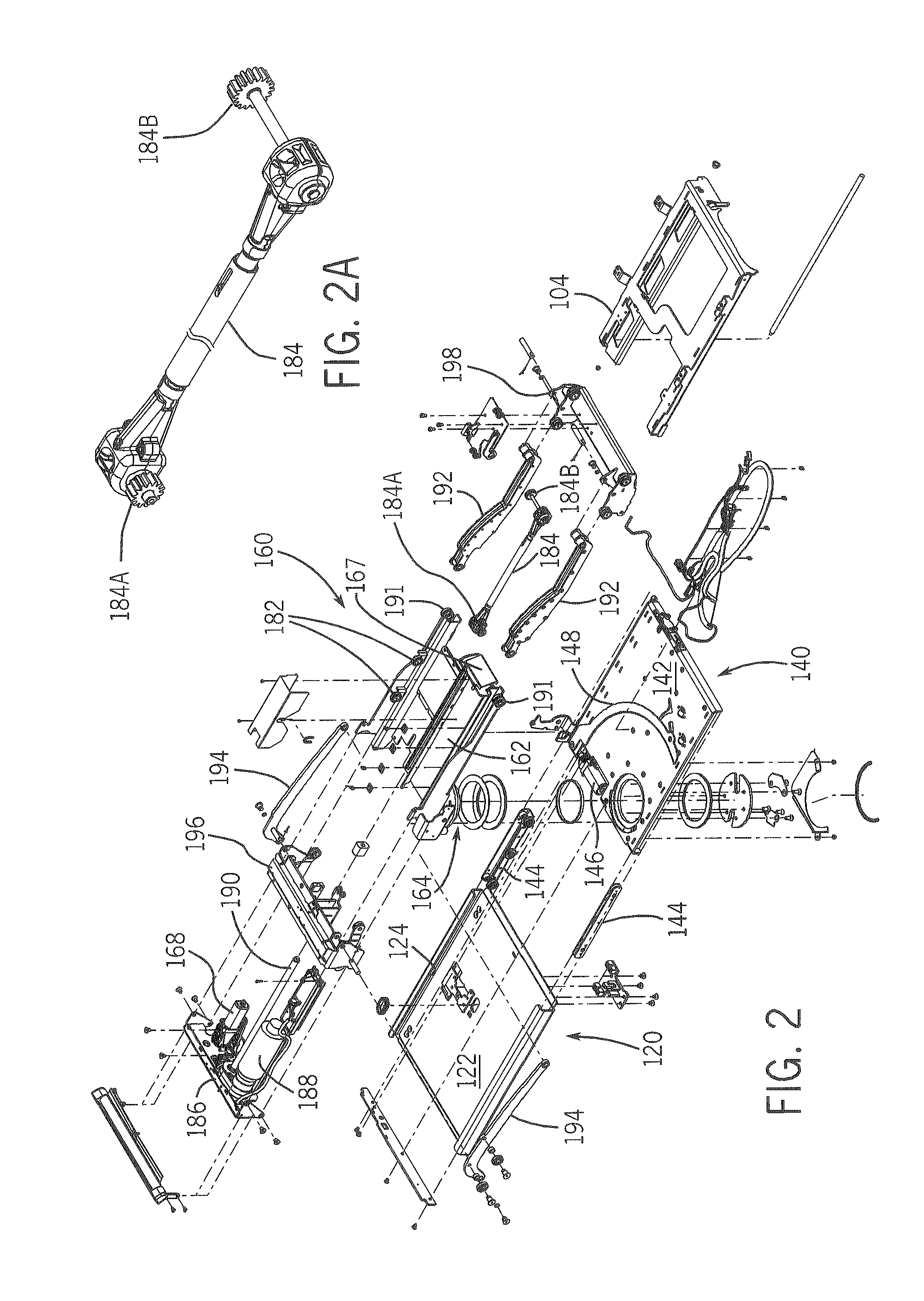 Articulated seating system