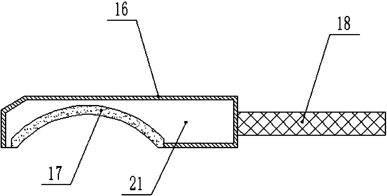 Rotary garden tree whitening device