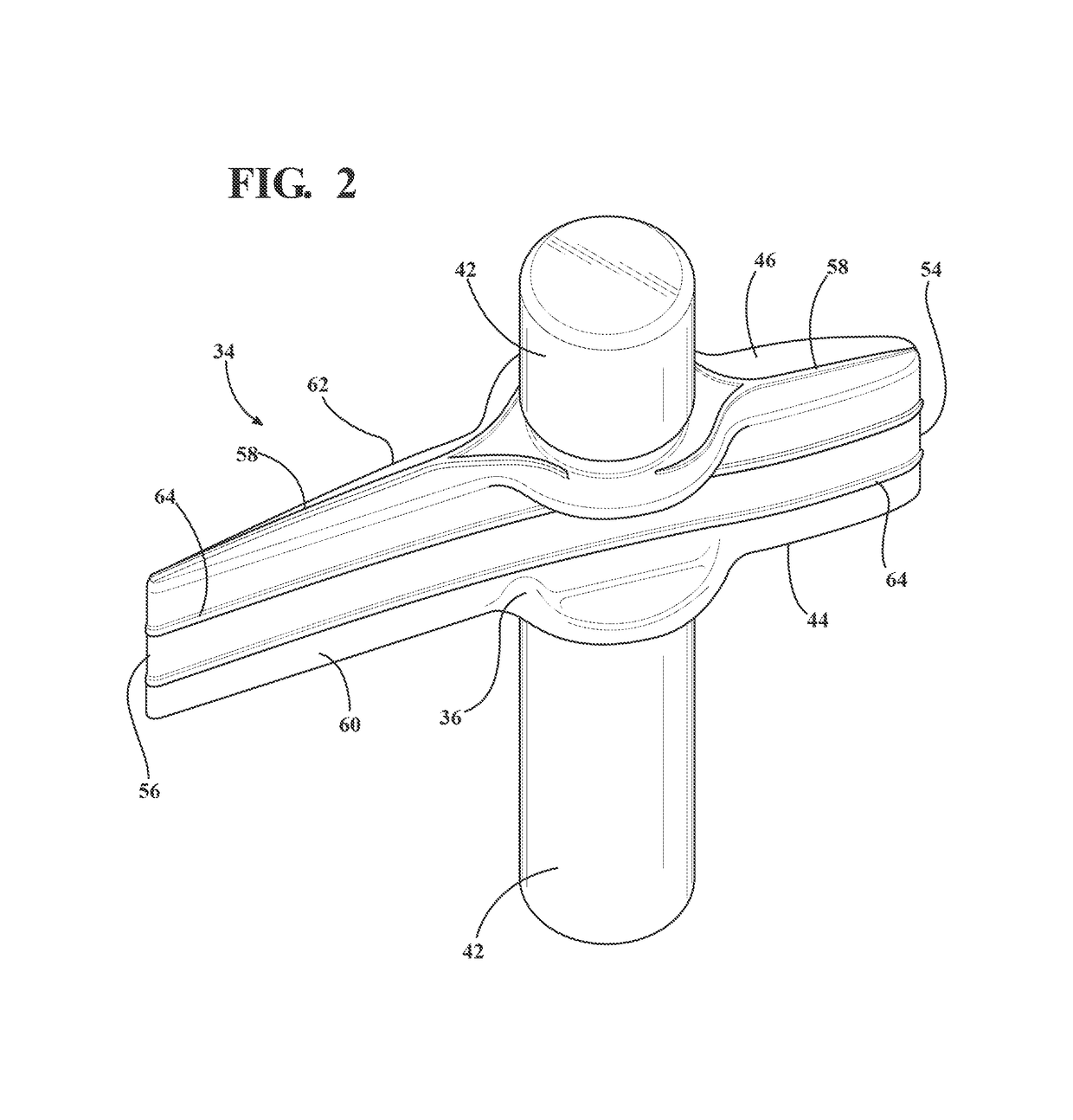 Turbocharger with variable turbine geometry having grooved guide vanes