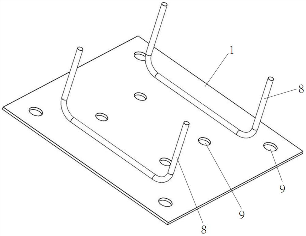 Construction method of thermal-insulation anti-cracking protective layer of thermal-insulation structure integrated prefabricated external wall panel