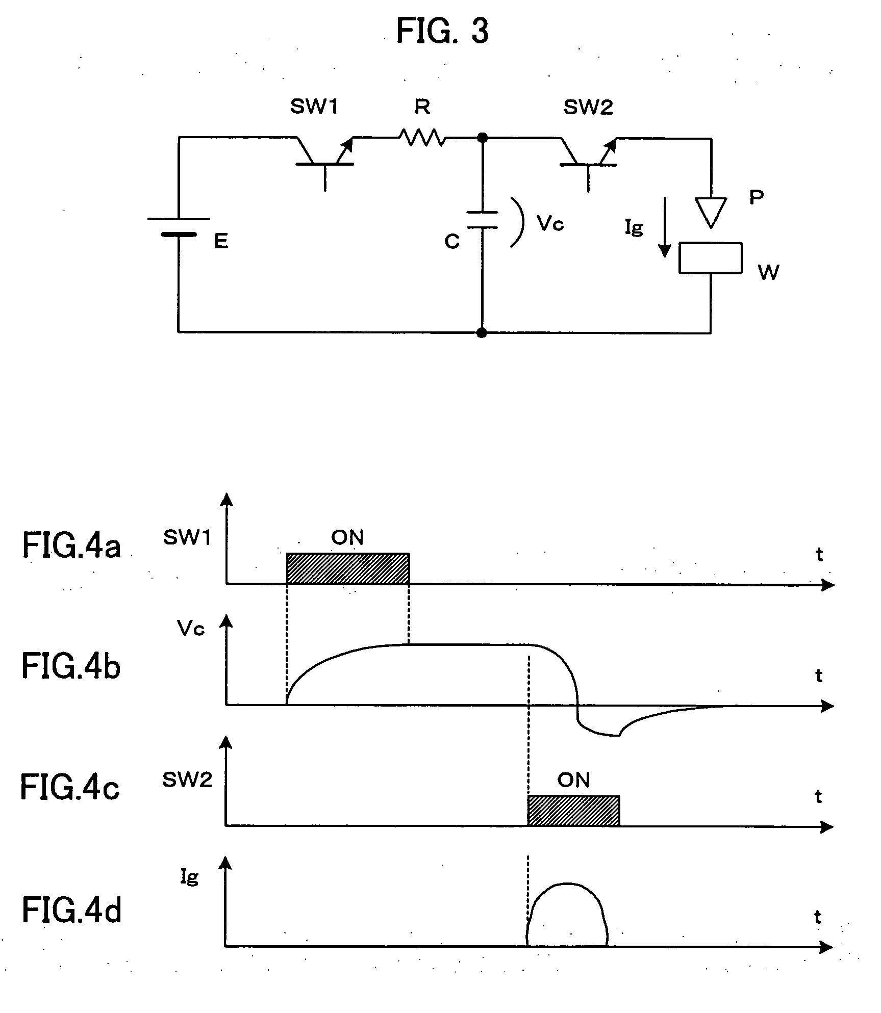 Power supply device for electric discharge machining