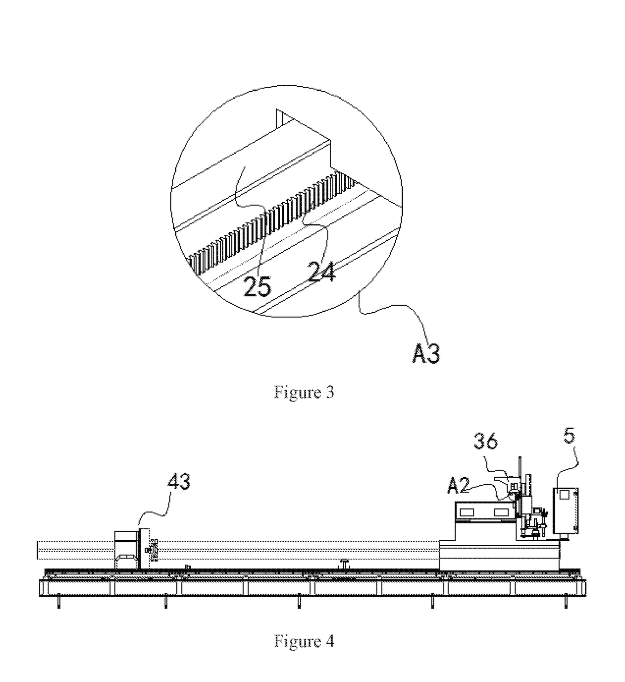 Gantry cutting machine for pipe and flat plate