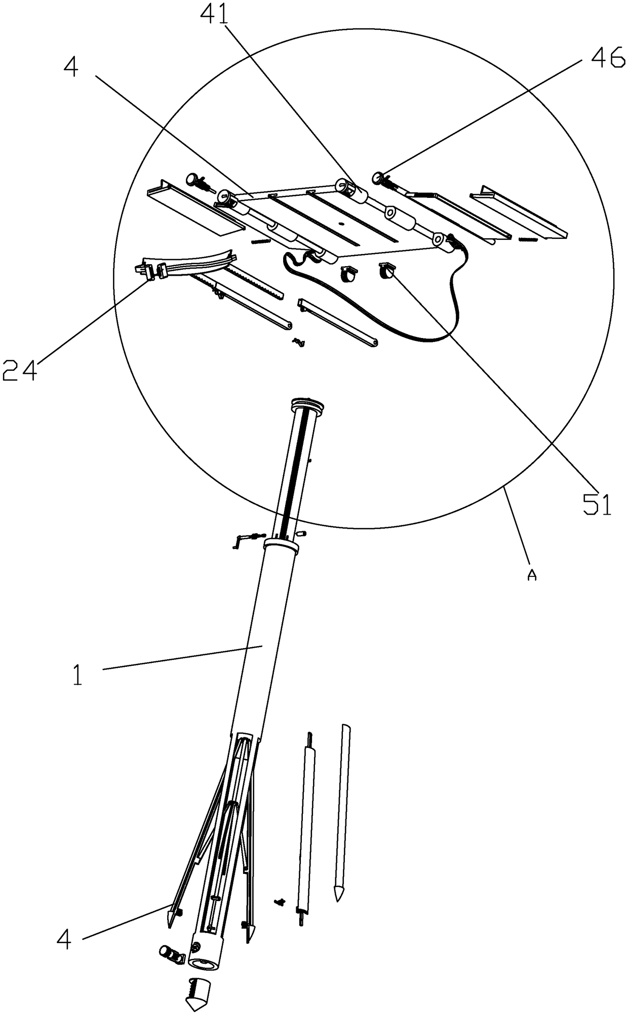 Dual-purpose portable unmanned aerial vehicle launching platform