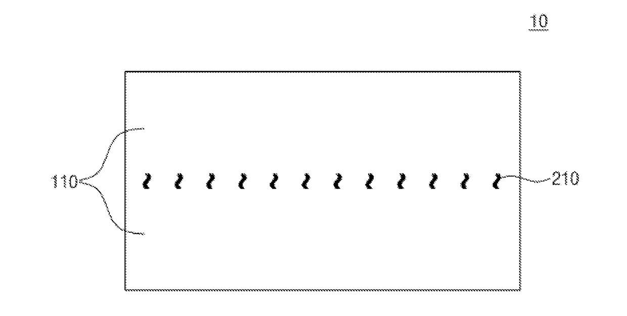 Inorganic layer structure including organic linking material, method of fabricating the same, and display device including the same