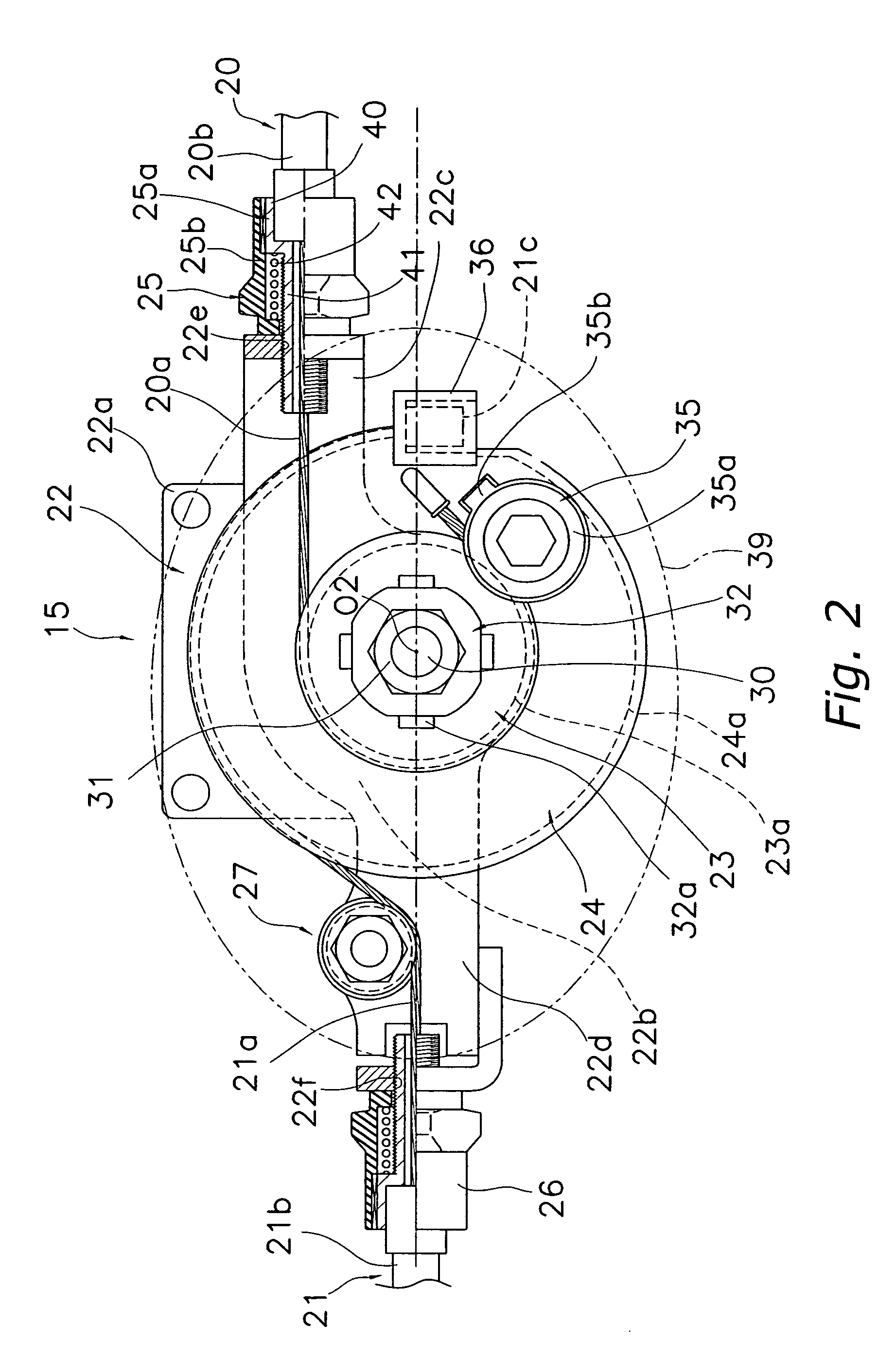 Cable winding conversion device