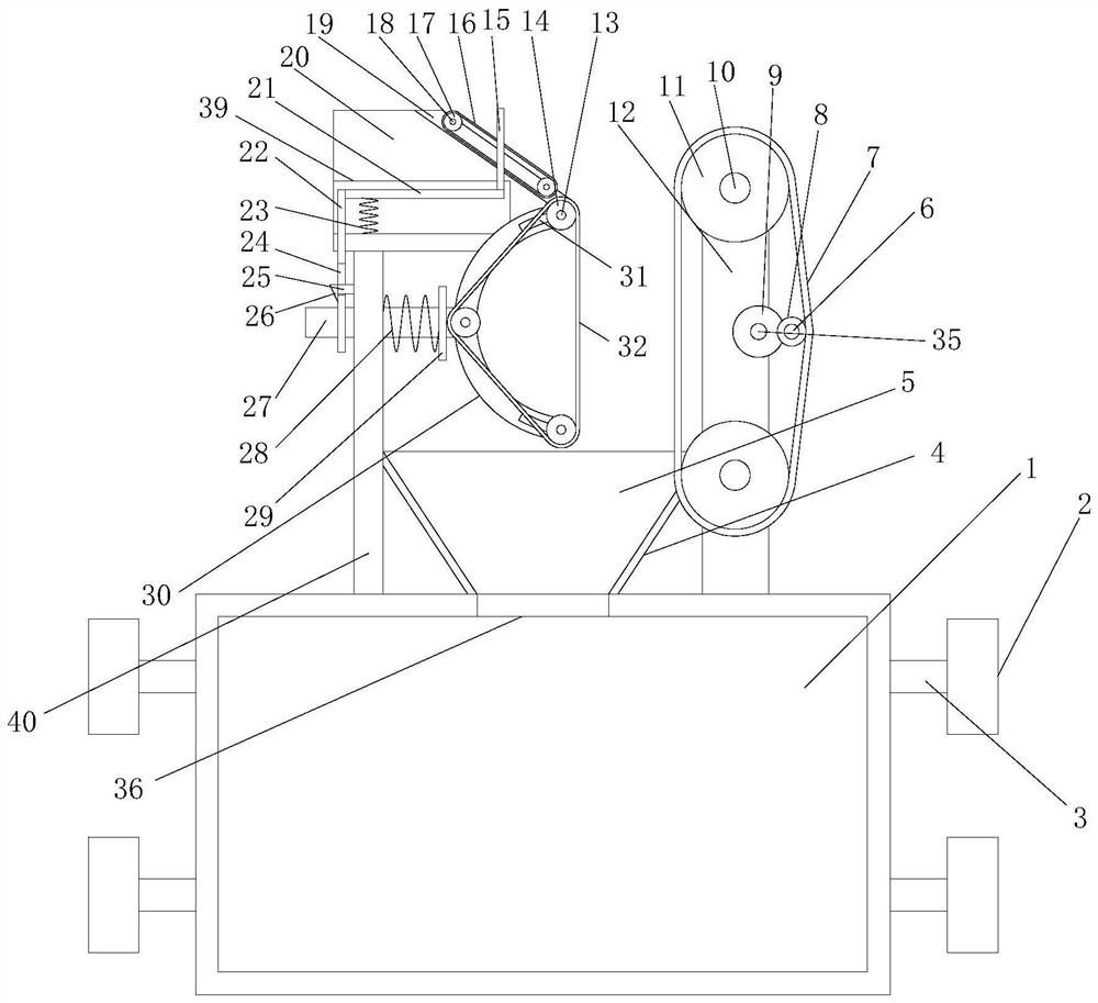 Agricultural pineapple picking device