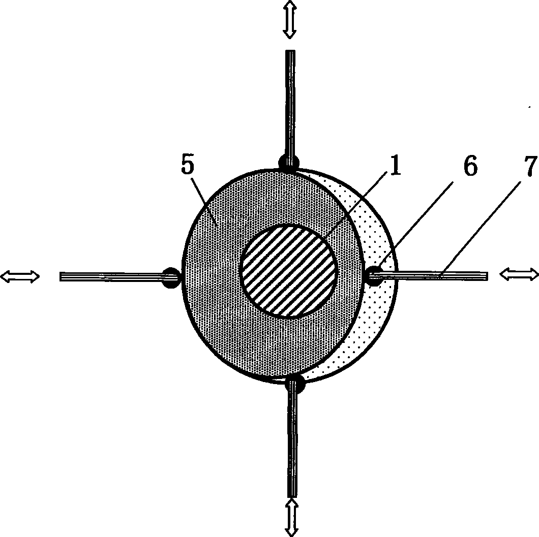 Vertical shaft giant energy and energy-collecting wind-driven generator group