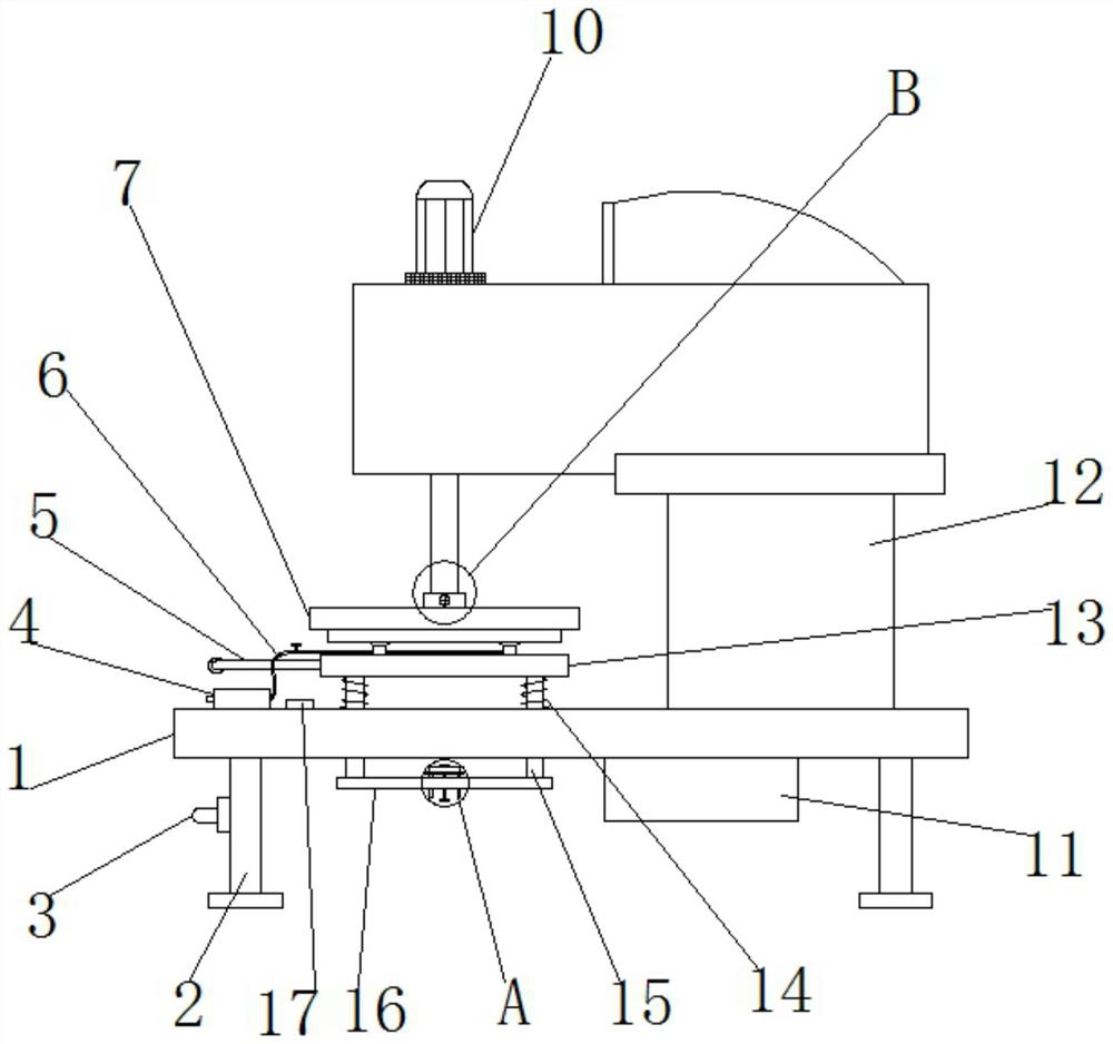 Polishing device with alarm function