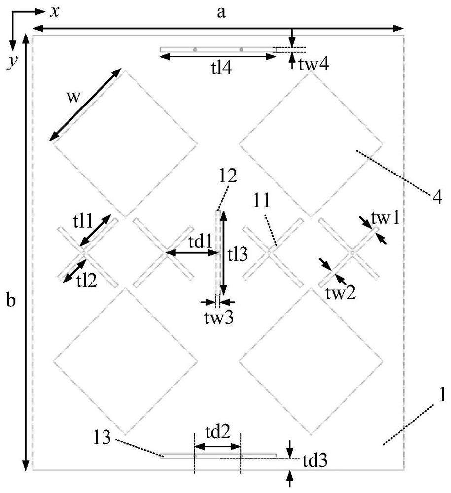 Dual-polarization high-isolation antenna array and communication equipment