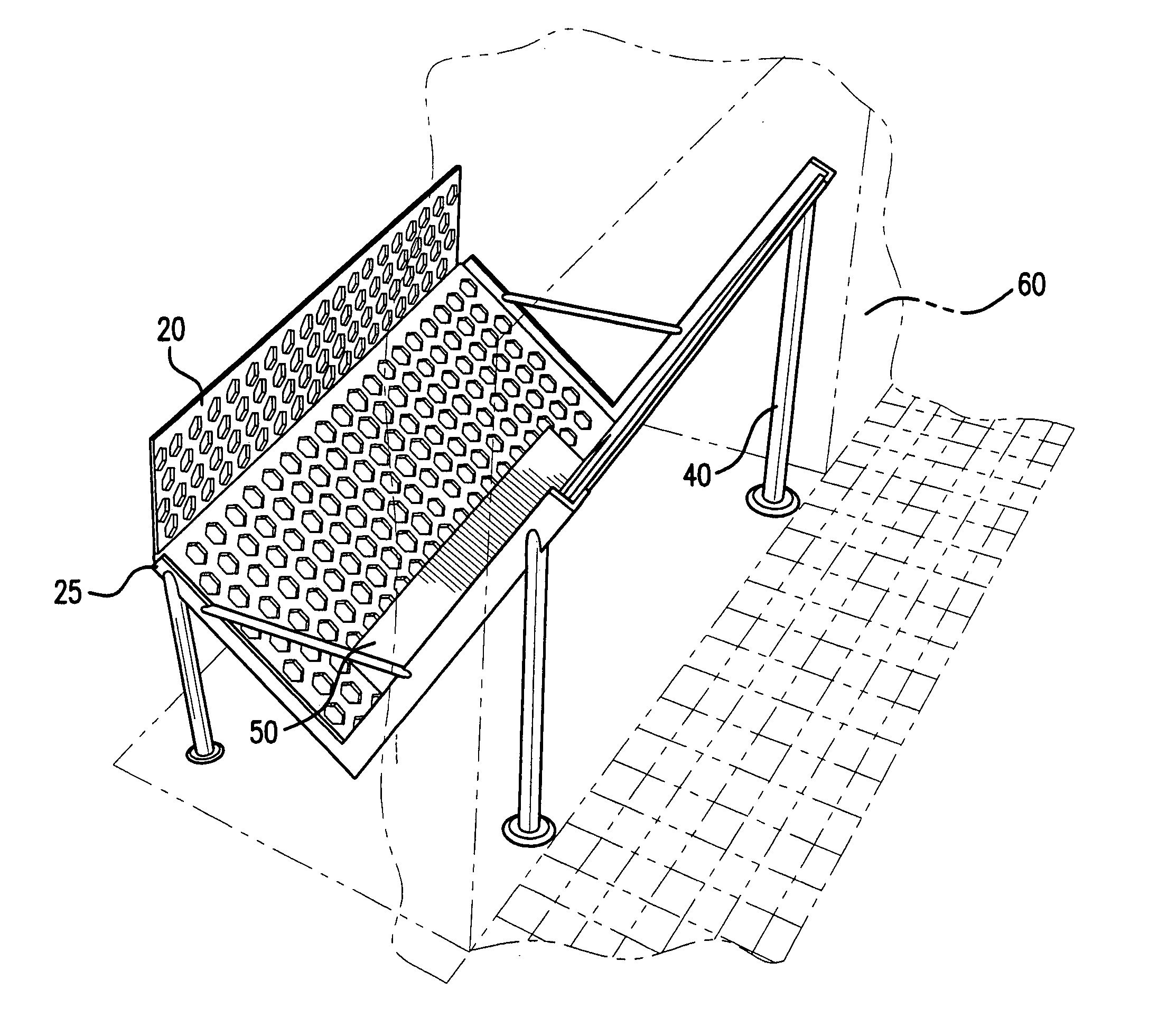 Grate for efficiently burning fuel