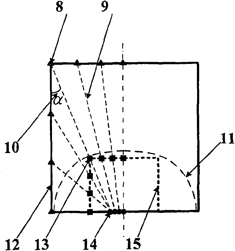 Internal waverider hypersonic inlet and design method based on random shock form