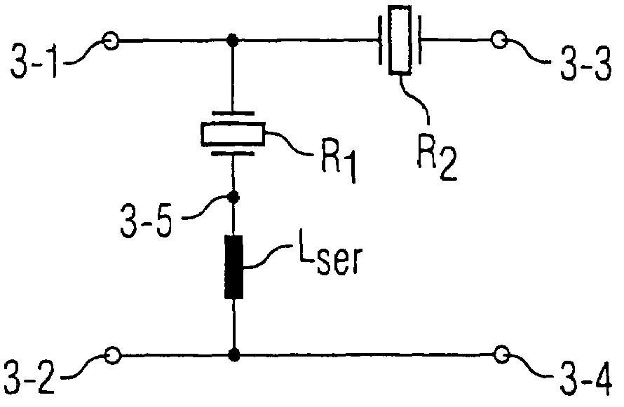 Reactance filter having an improved edge steepness