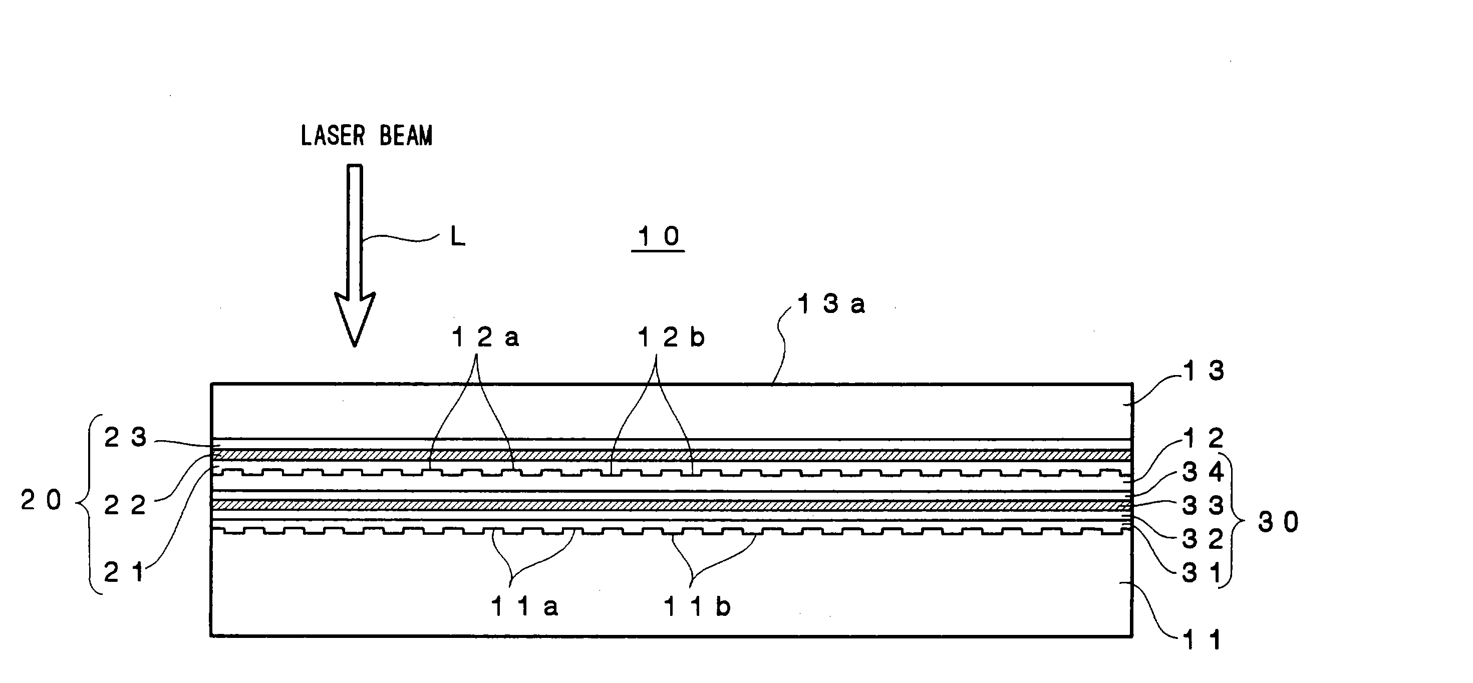 Method and apparatus for initializing recording films of optical recording medium and optical recording medium