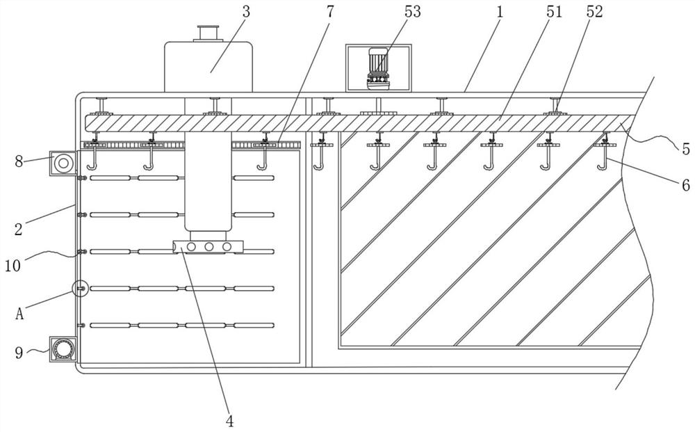 Liquid coating production line