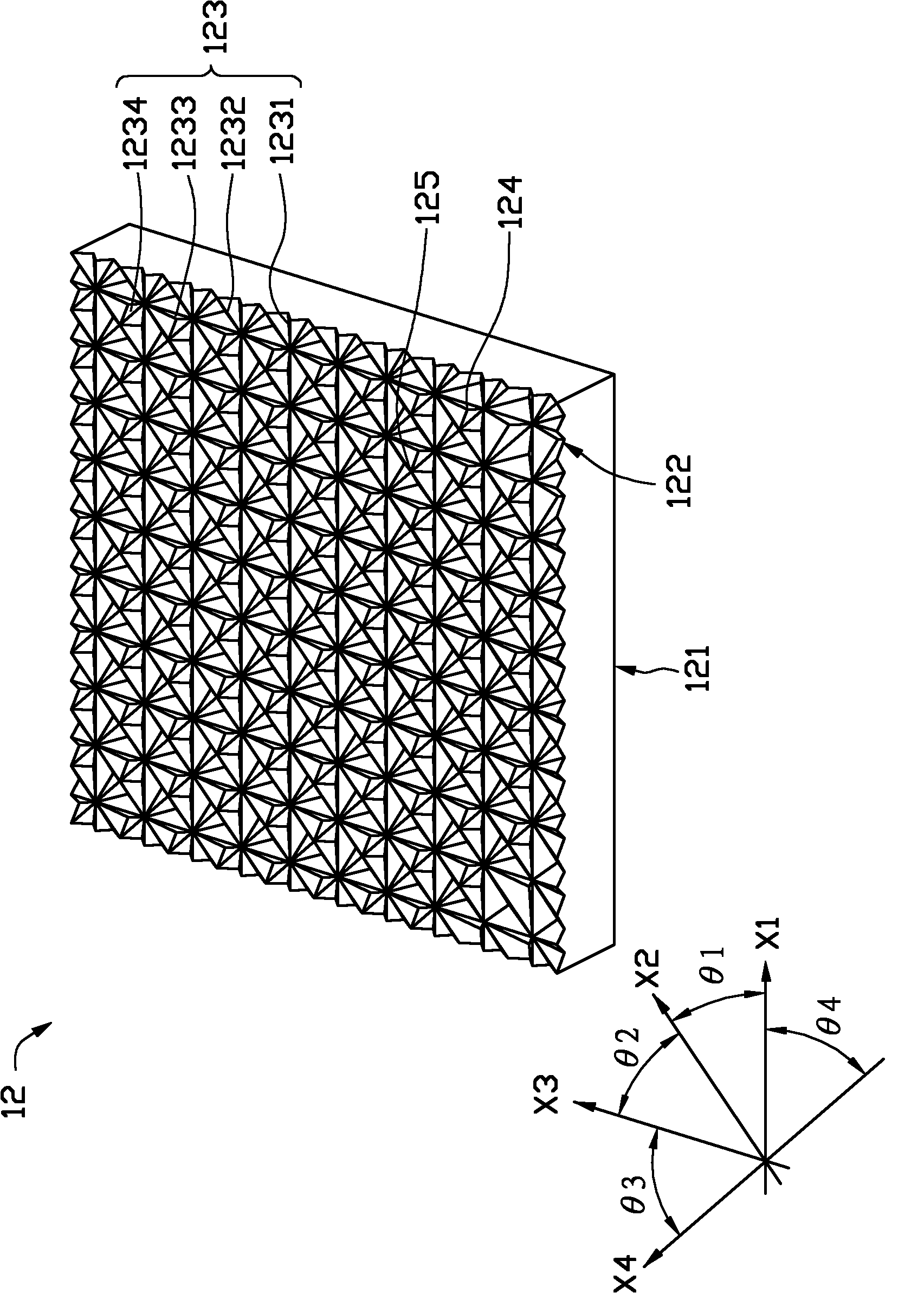 LED area light source device