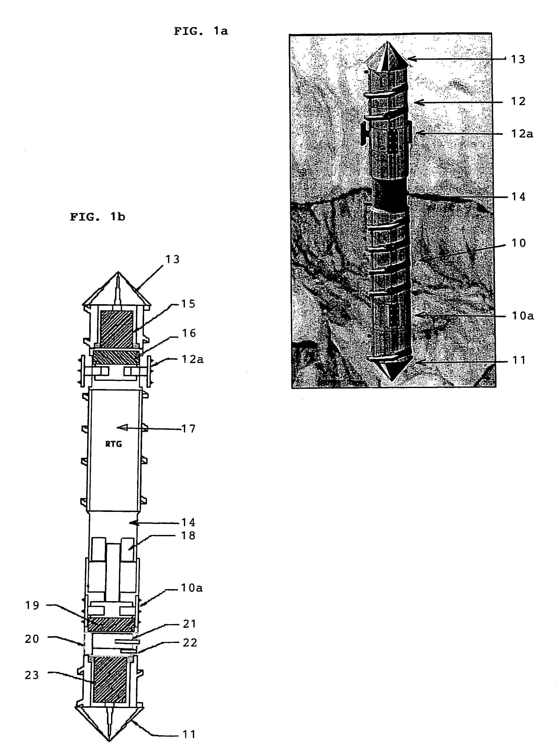 Self-propelled instrumented deep drilling system