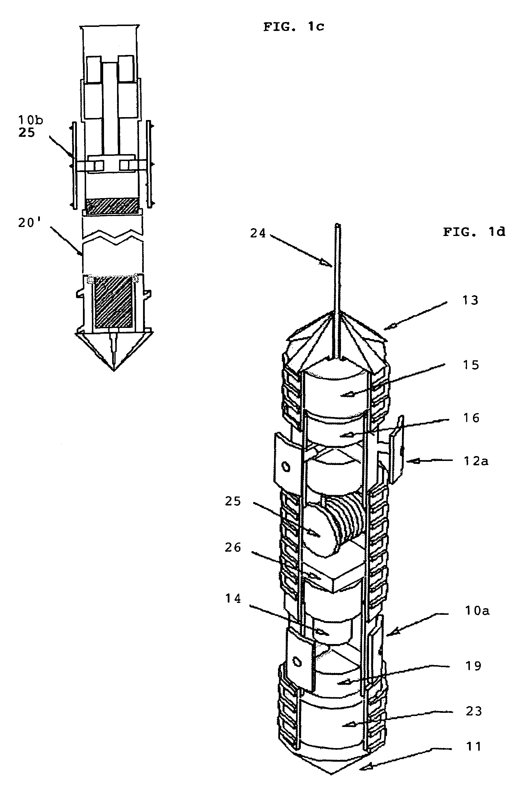 Self-propelled instrumented deep drilling system