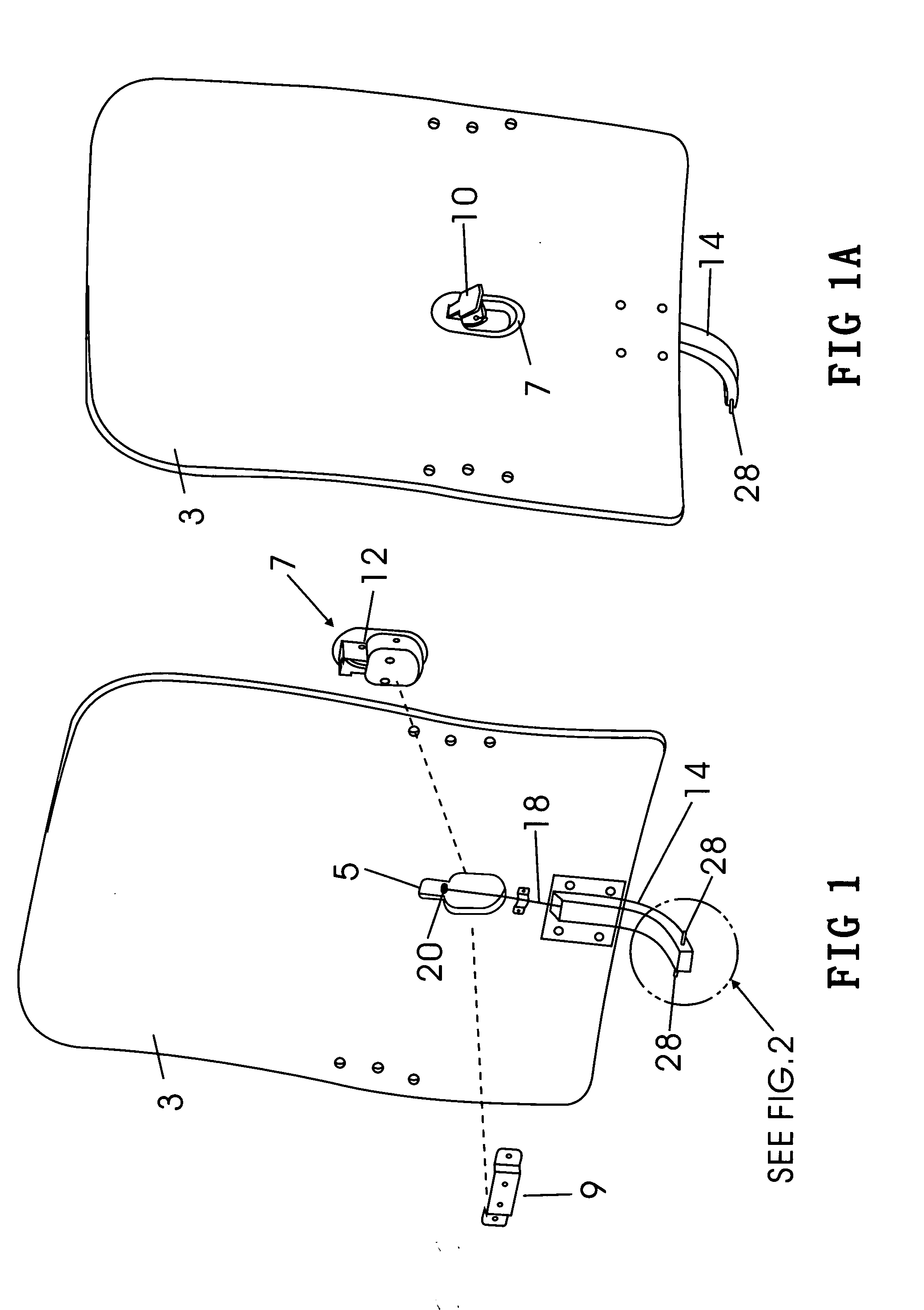 Lock release assembly for a collapsible chair having a fold-down back