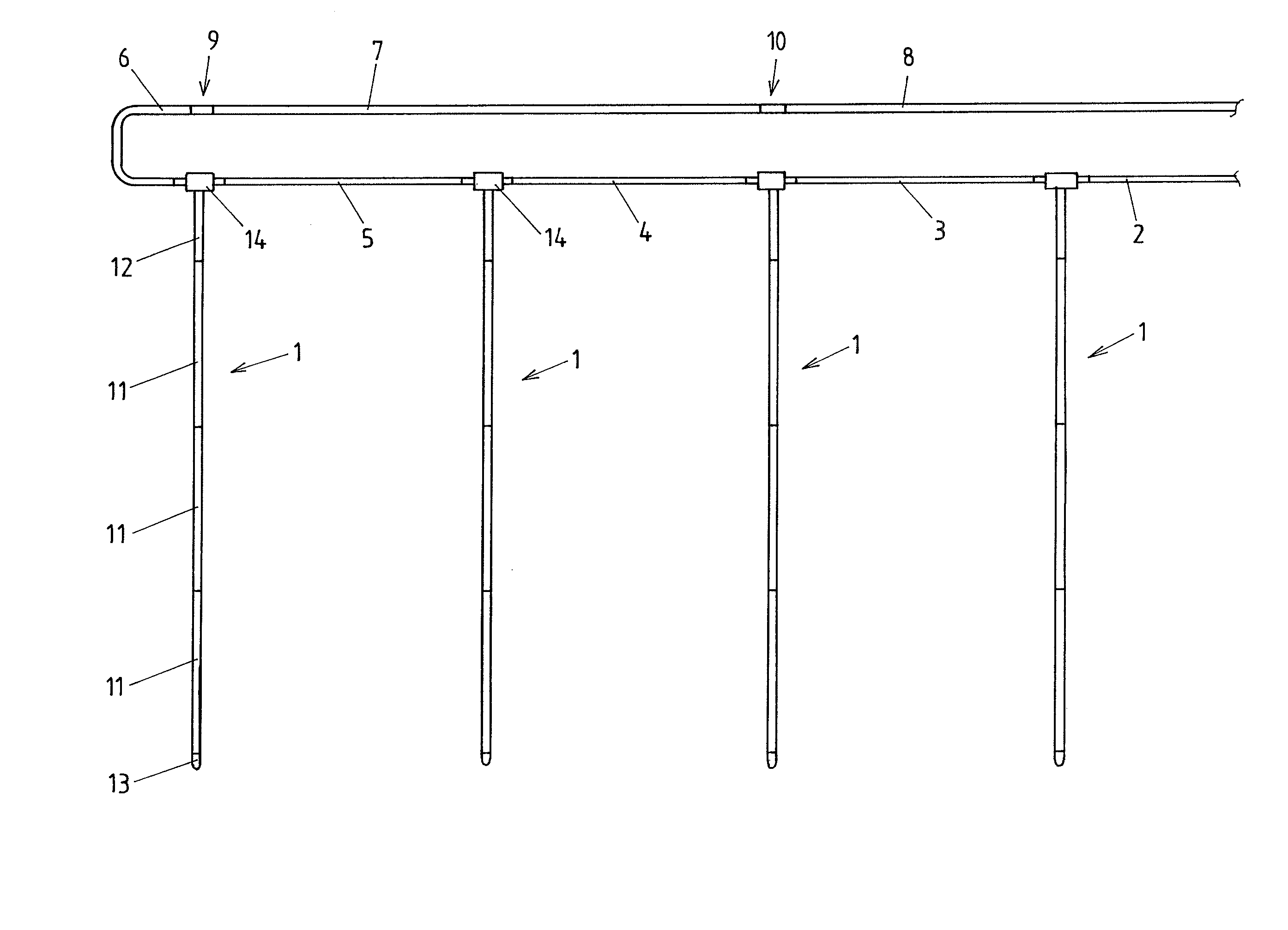 System for configuring earth probes