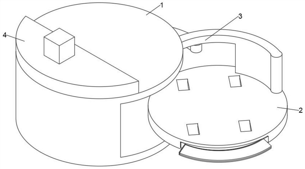 Road rescue in-situ turning device for improving road network toughness