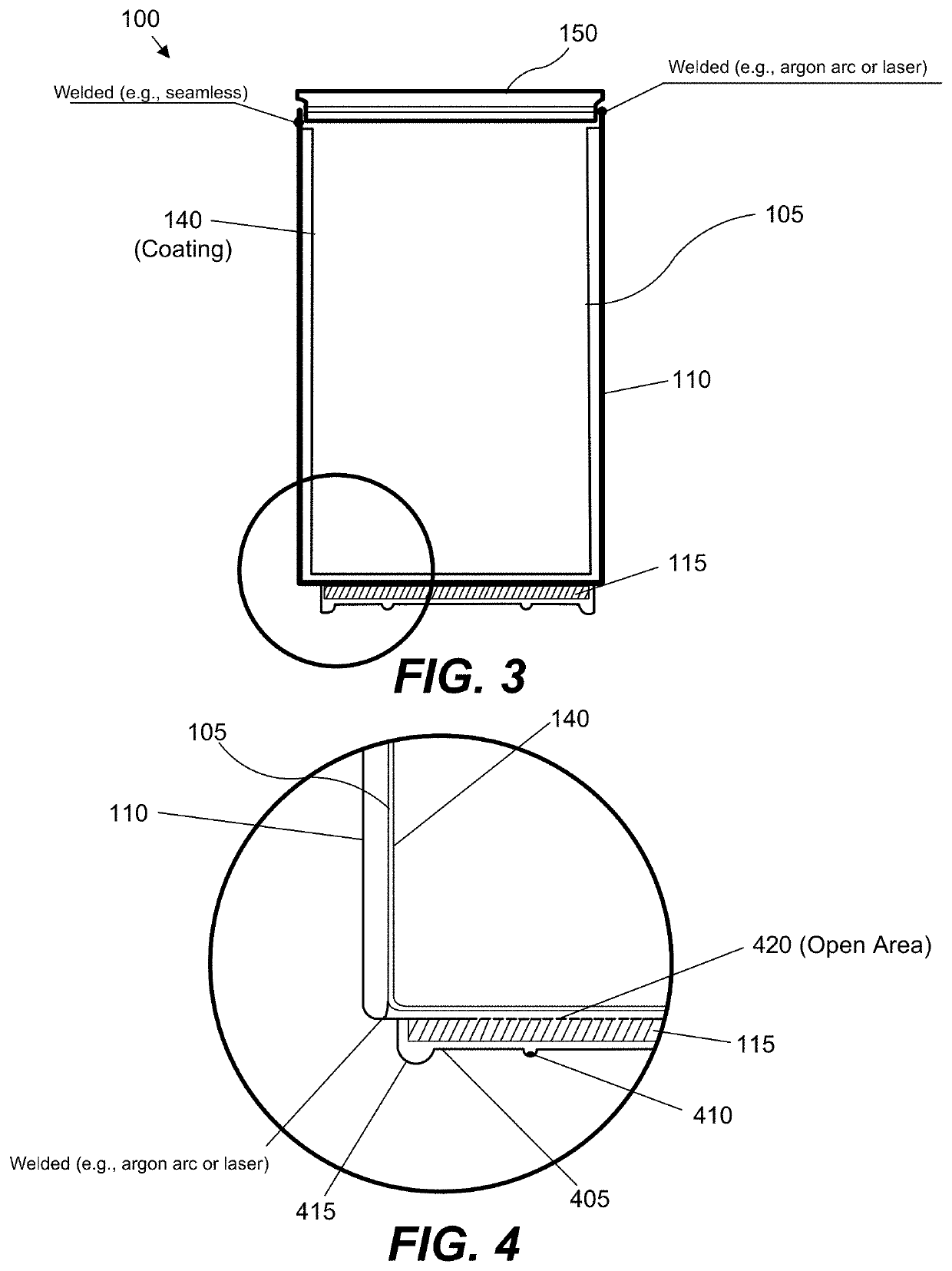 Microwaveable vessel