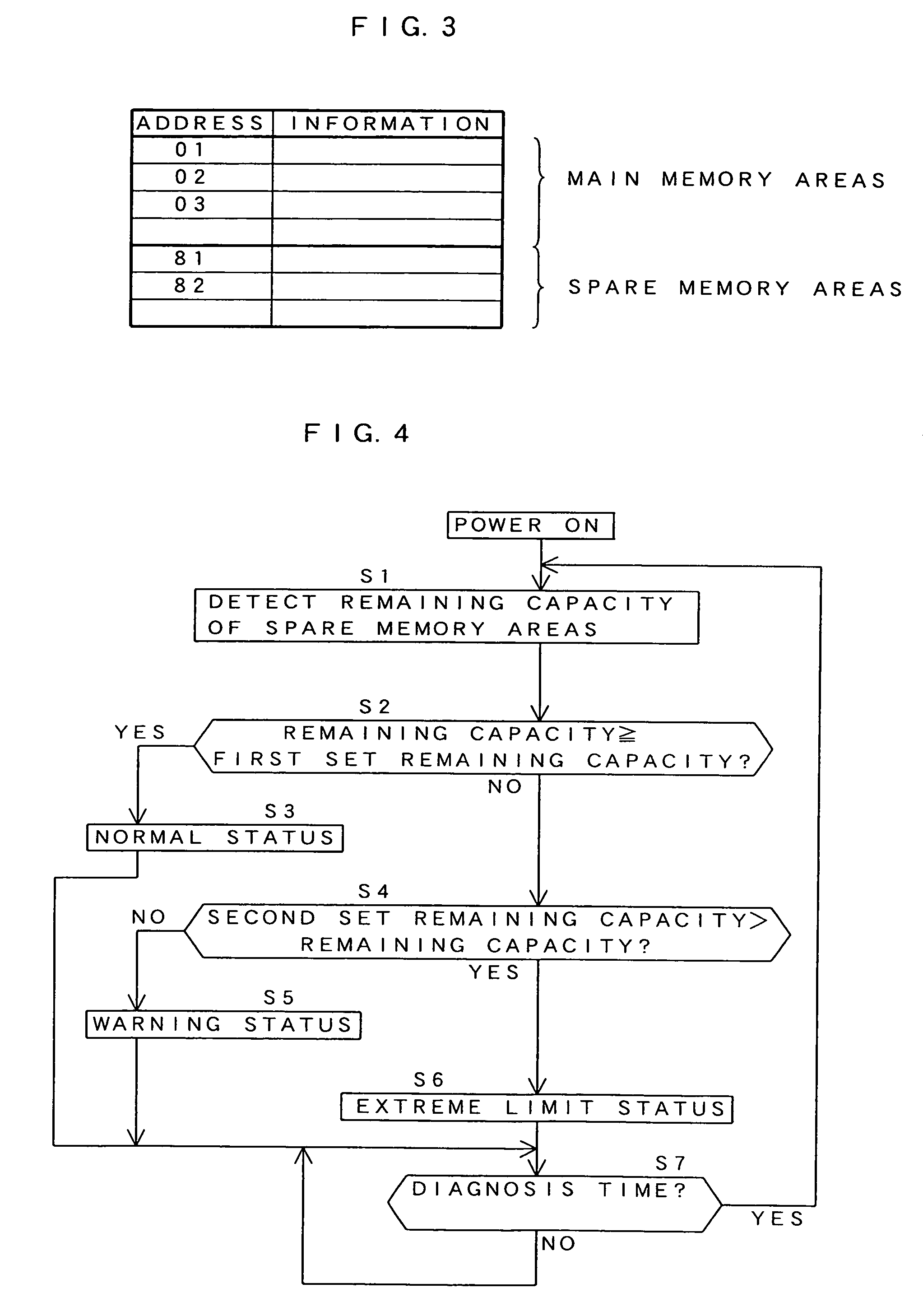 Memory unit having memory status indicator