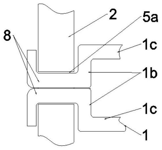 Wear-through assembled storage rack