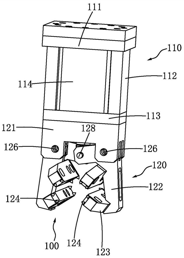 Ejection product taking-out device