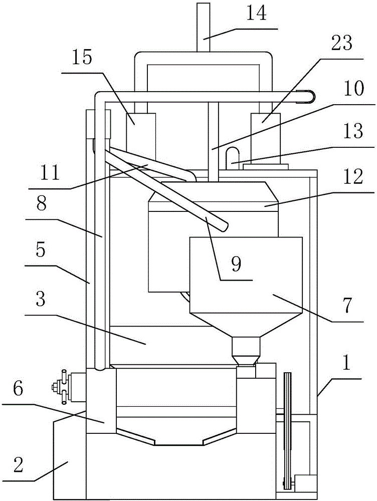 Full-automatic oil pressing system and oil pressing method