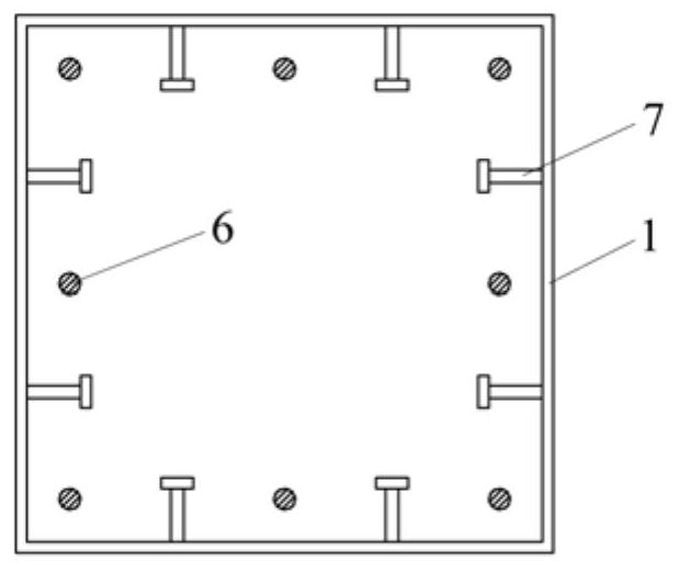 Fabricated concrete member box-shaped sleeve type connecting structure, construction method and application