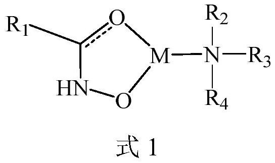 Hydroxamic acid-alkylamine multi-ligand metal complex collector and its preparation method and application