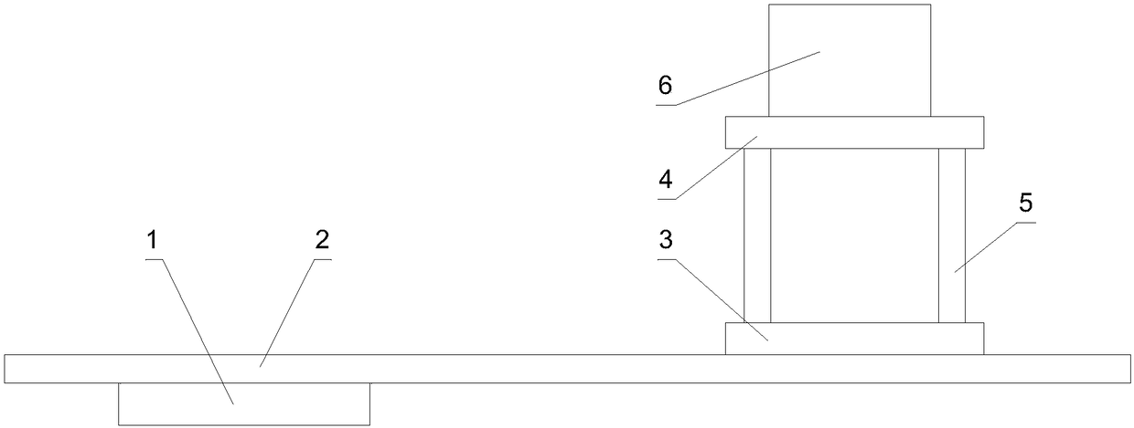 Method for carrying out tunnel rapid deformation measurement by close-range photography