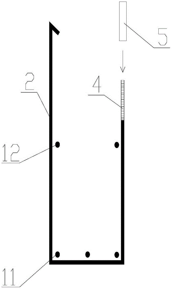 Method for constructing recycled mixed concrete beams and slabs