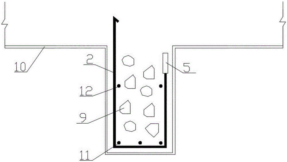 Method for constructing recycled mixed concrete beams and slabs