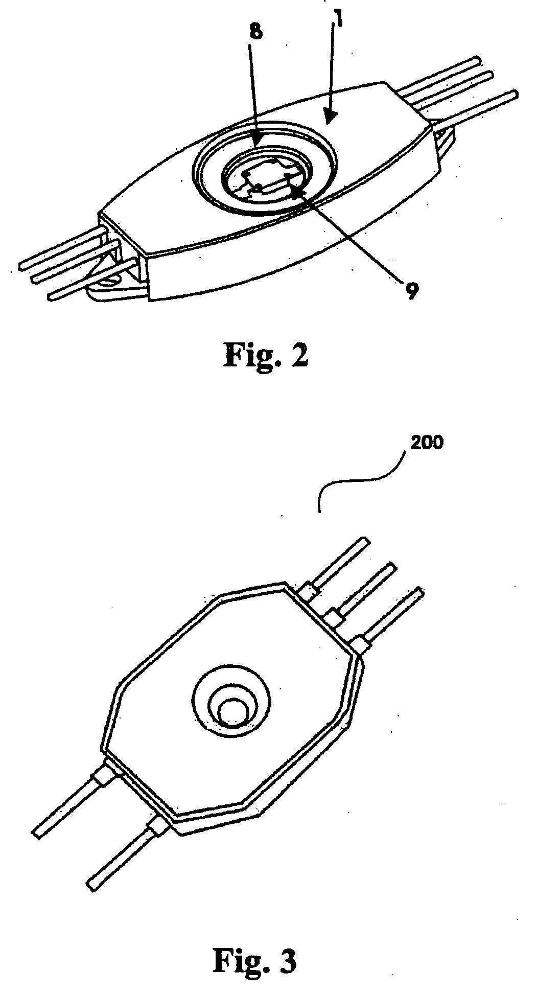 LED module, and LED chain containing the same