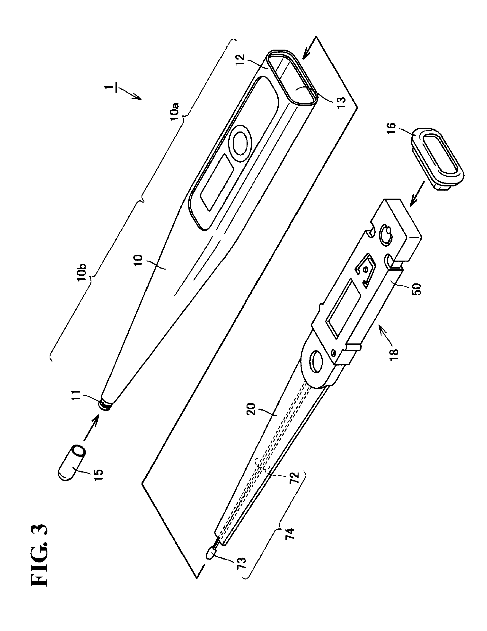 Electronic thermometer and method for manufacturing the same