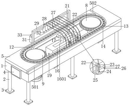 Filling machine applied to compound amino acid injection production