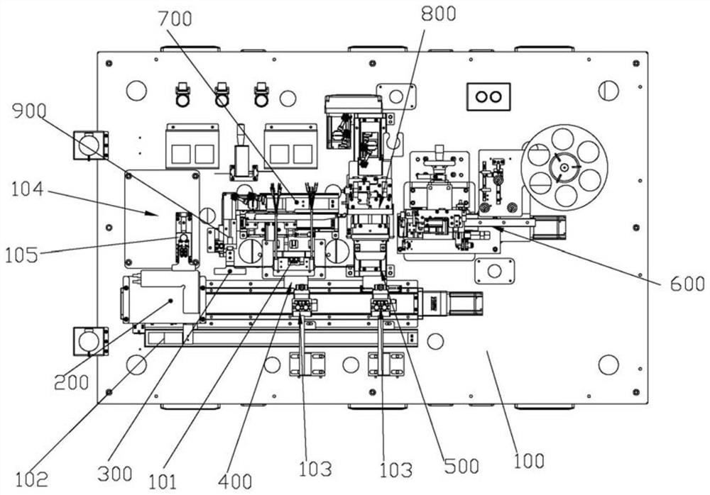 Laminated cell glue winding equipment