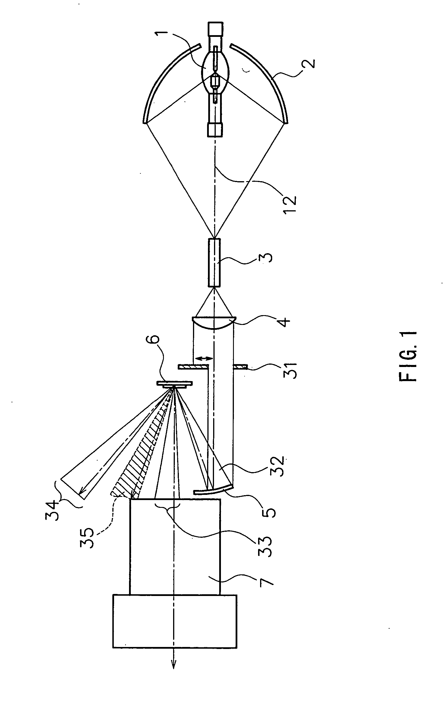 Projection-type display apparatus