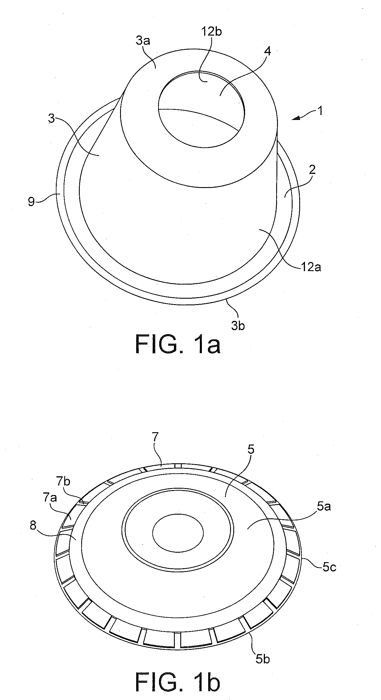 Capsule with delaminatable injection means